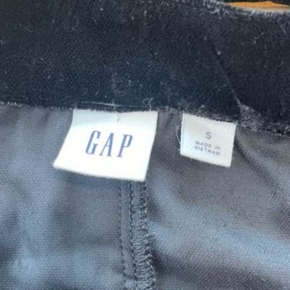 Gap Velvet Wrap Black Ruffle Midi Wrap Skirt Size Small - Picture 7 of 7